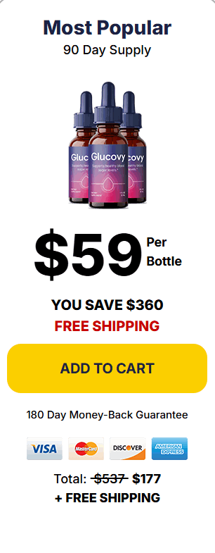 Glucovy  price 3 bottle